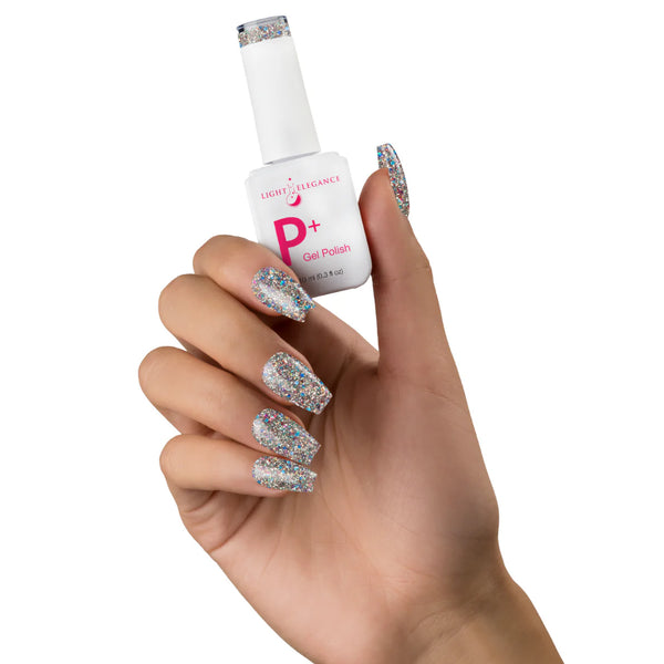P+ THE ELVIS PELVIS GLITTER GEL POLISH 10 ML(53124)