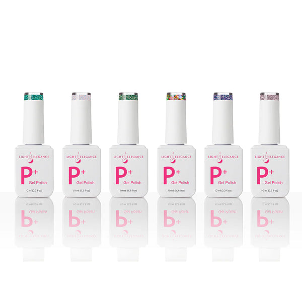 P+ GLITTER GEL POLISH THE BROADWAY ברודווי