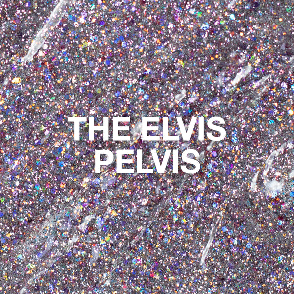 P+ THE ELVIS PELVIS GLITTER GEL POLISH 10 ML(53124)