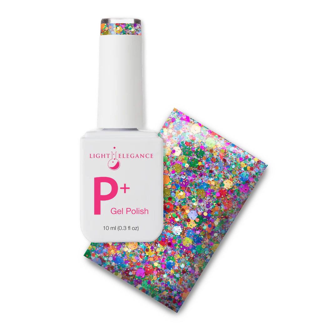 P+ GLITTER GEL POLISH THE BROADWAY ברודווי
