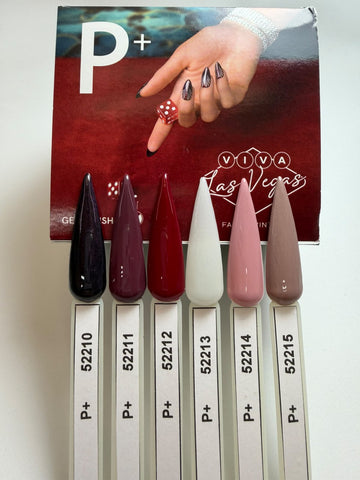 P+ Gel Polish Viva Las Vegas קולקציה